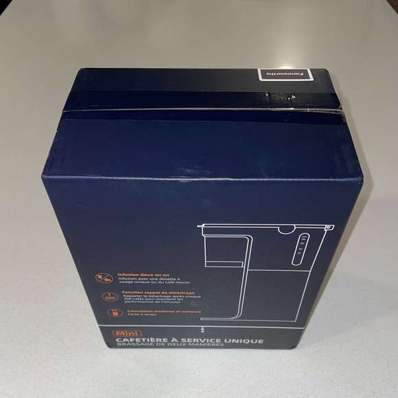 [SOLD] NWT Famiworths Mini Coffee Maker - Picture 7 of 8